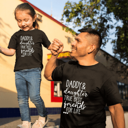 Best Friend Dad and Daughter T-shirt