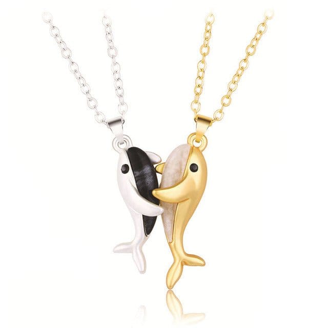 Best Friend Dolphin Necklace