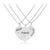 Best Friend Gifts Puzzle Piece Necklace for3
