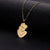 Gold Mother Daughter Necklace