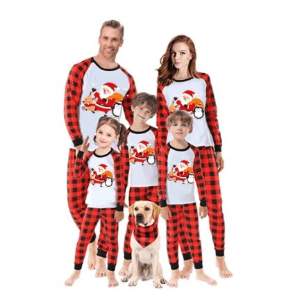 Matching Family Pajamas for Christmas