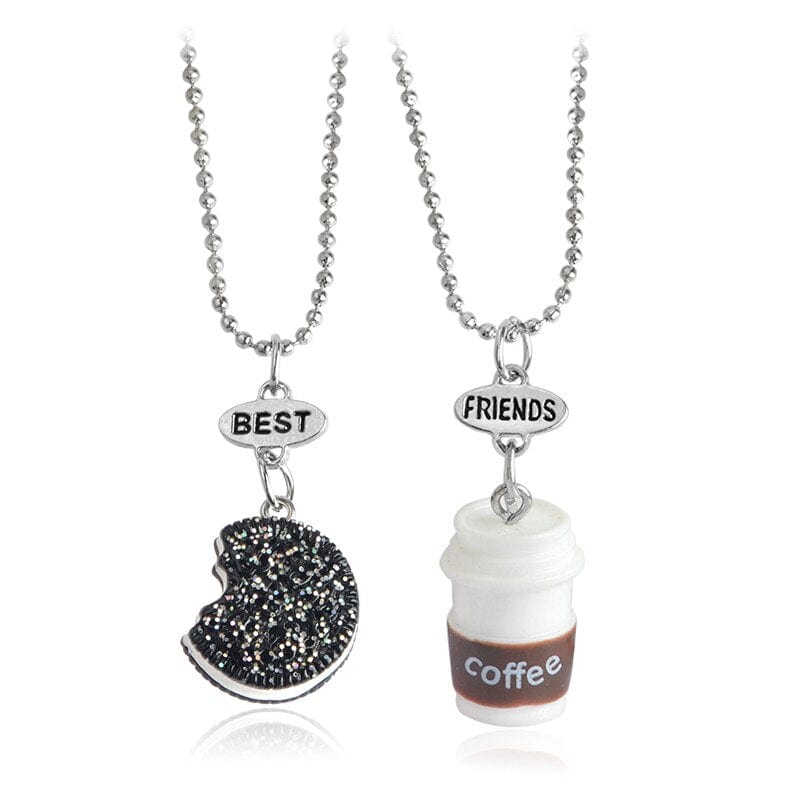 Oreo & Coffee Friendship Necklaces